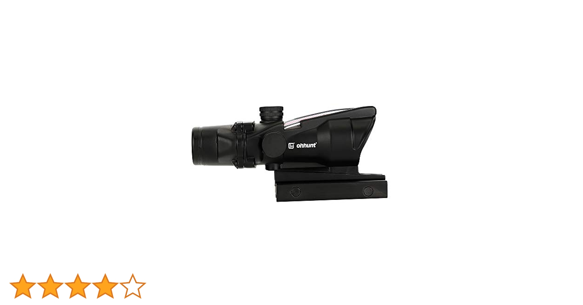 ohhunt ACOG スコープ ohhunt® タクティカル 3.5X35 ライフルスコープ レッド/グリーン